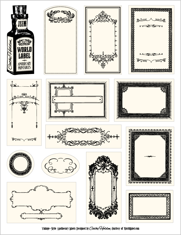 Apothecary clipart.