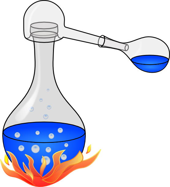 Chemistry apparatus clipart.