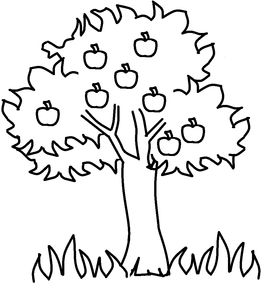 Free Tree Drawings Black And White, Download Free Clip Art.