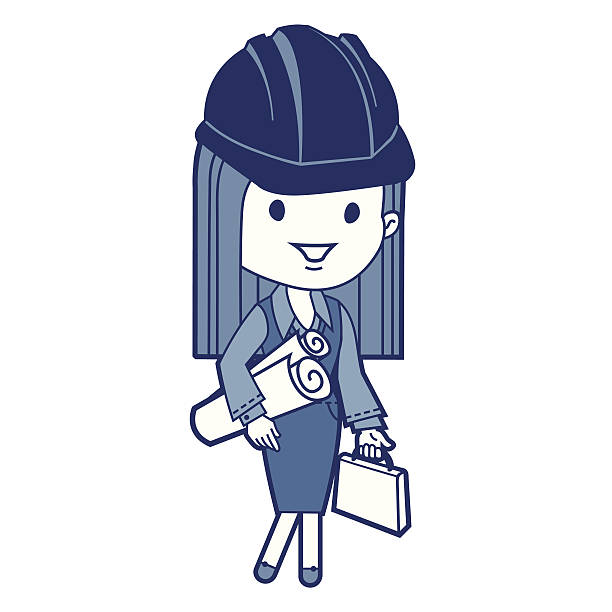 Architect Clipart Girl.