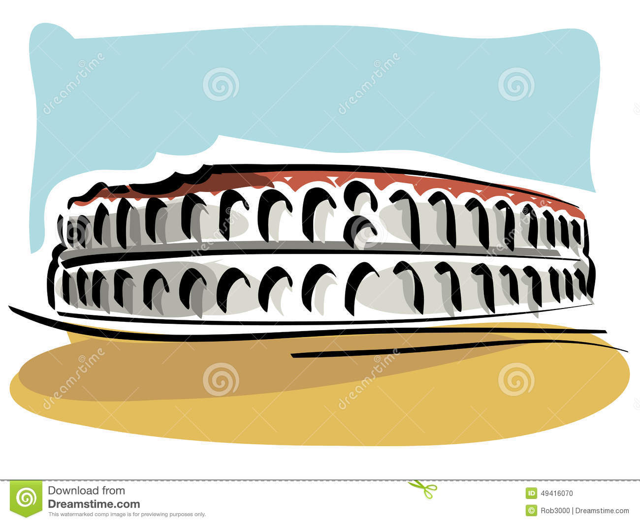 Clip Art Arena Di Verona.