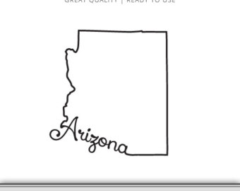 Arizona Outline Vector at GetDrawings.com.