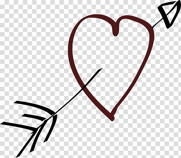 Heart Arrow , Car Heart transparent background PNG clipart.