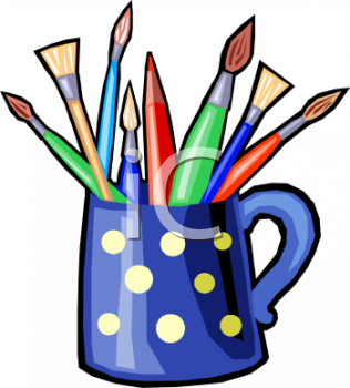 Craft Supplies Clipart.