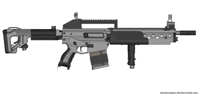 Dragunov based battle rifle.