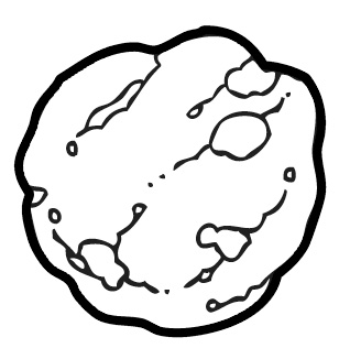 Asteroid Clipart.