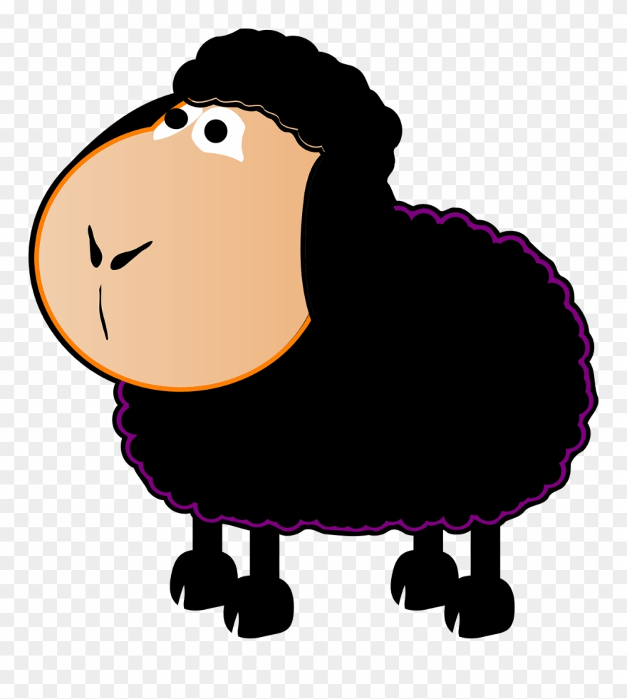 Permalink To Black Sheep Clipart.