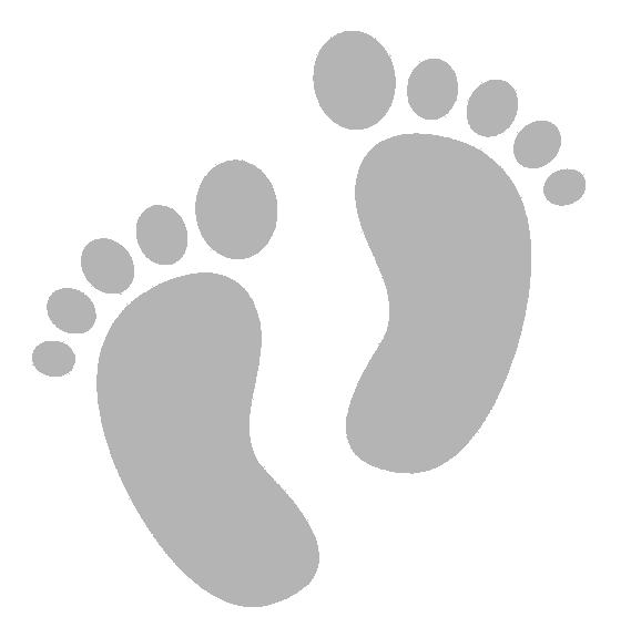 Infant Footprint Vector graphics Clip art.