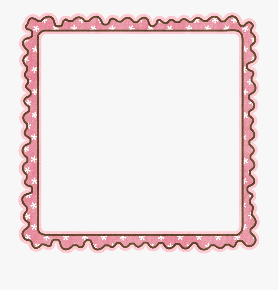 Baby Girl Border Clipart.