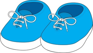 Baby Shoes Clipart.