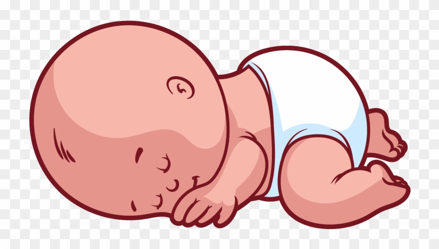 Diaper Cartoon Sleep Sleeping Transprent Png.