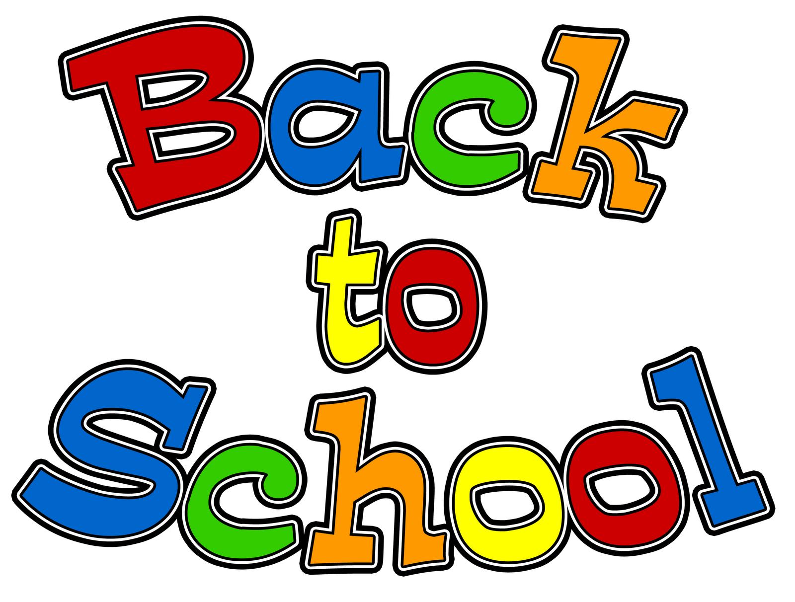 Back To School Children Clipart.