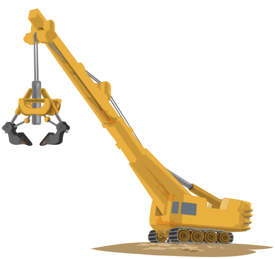 Free to Use & Public Domain Excavator Clip Art.