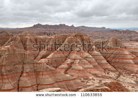 Badlands National Park Stock Images, Royalty.