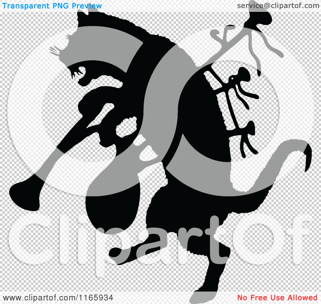 Clipart of a Silhouetted Cat with Bagpipes.