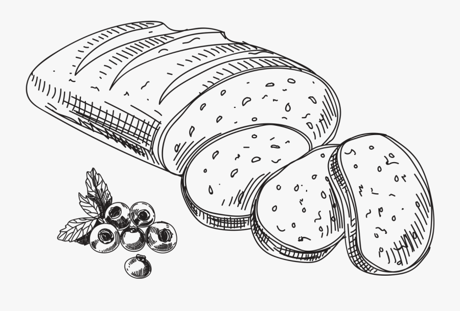 Black And White Bakery Items Png , Free Transparent Clipart.