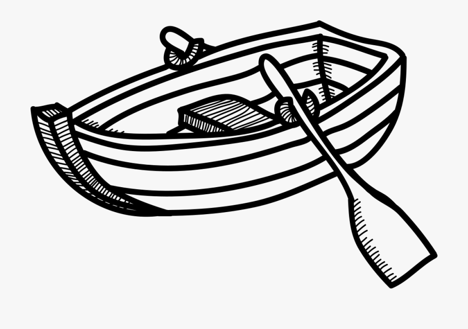 Rowing Boat Svg Png Icon Free Download.