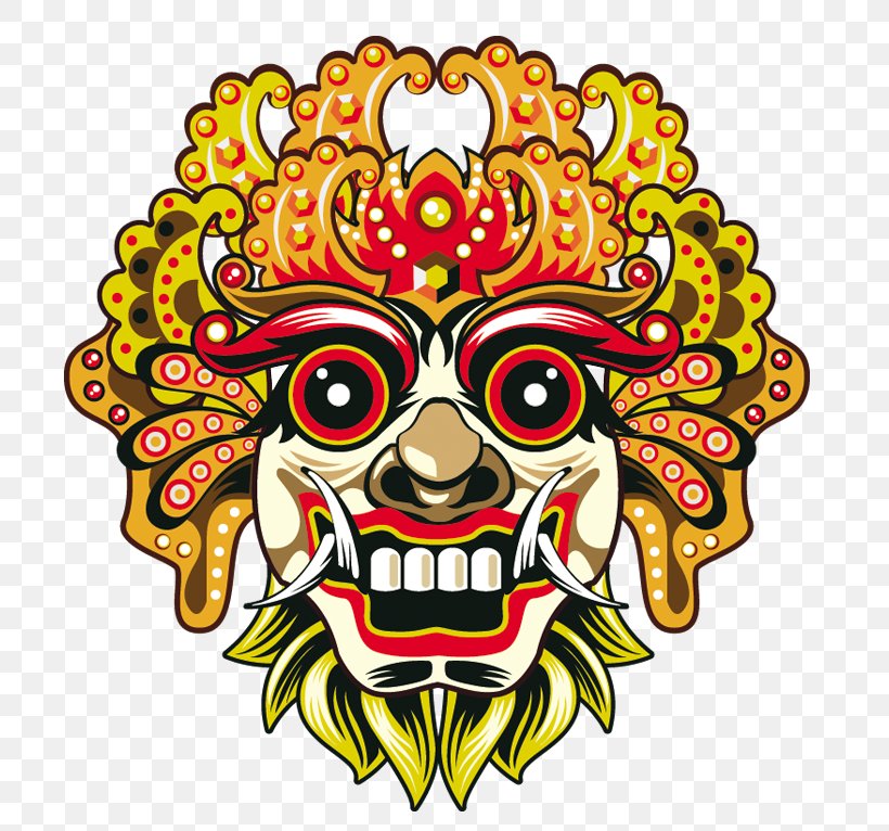 Bali Barong Mask Euclidean Vector, PNG, 737x766px, Bali, Art.