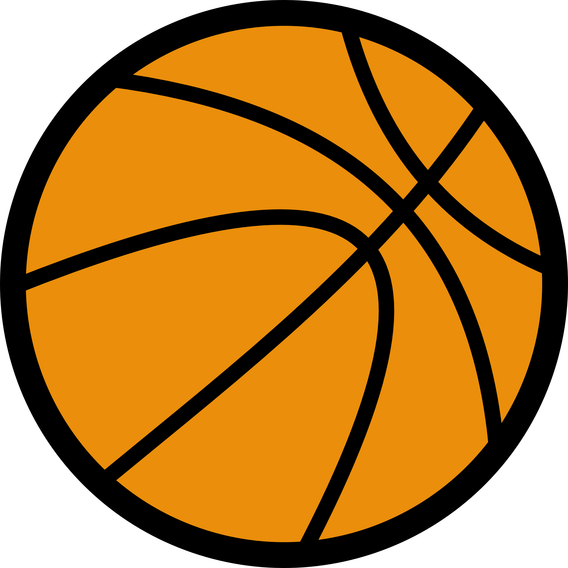 Basketball clipart transparent 3 » Clipart Portal.