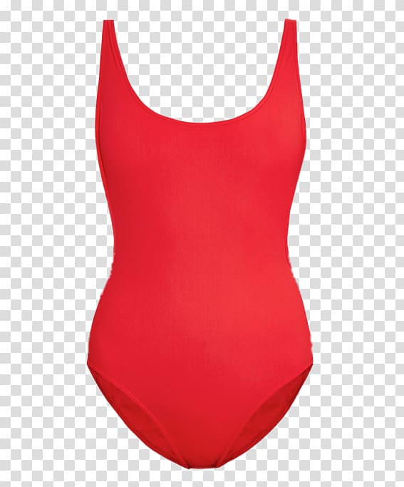 Red swimsuit, Red Swimming Suit transparent background PNG.