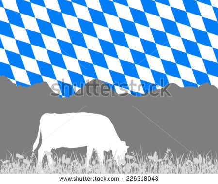 Bavarian Flag Stock Photos, Royalty.