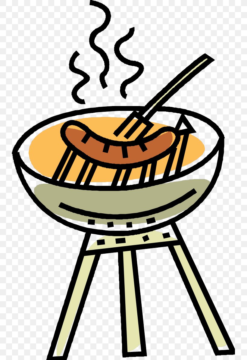 Sausage Sizzle Barbecue Hot Dog Clip Art, PNG, 741x1195px.