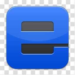 Quadrat icons, ie, blue letter e logo transparent background.