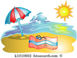 Beach scene clipart 11 » Clipart Station.