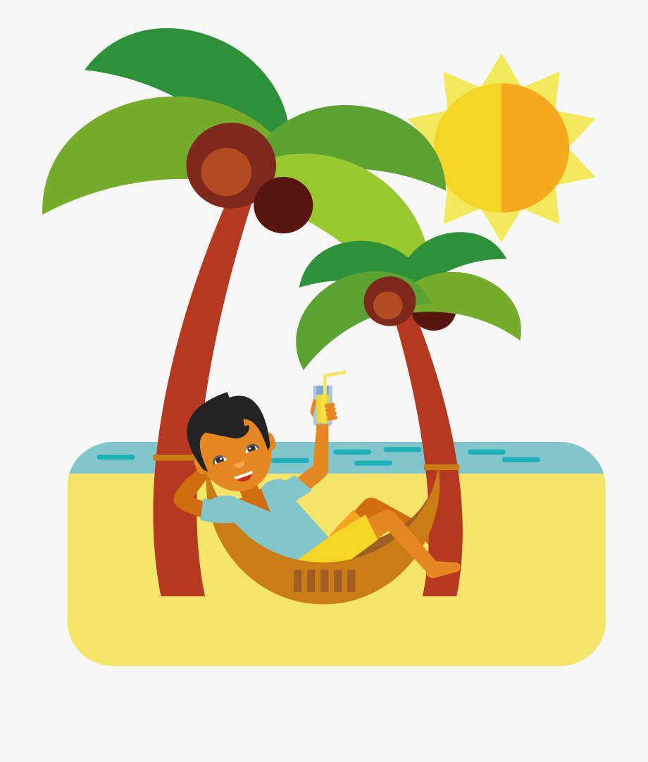 Cartoon Beach Clip Art.