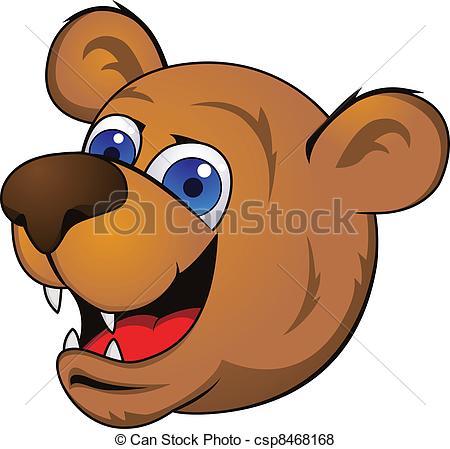 Bear head Clip Art Vector and Illustration. 3,674 Bear head.