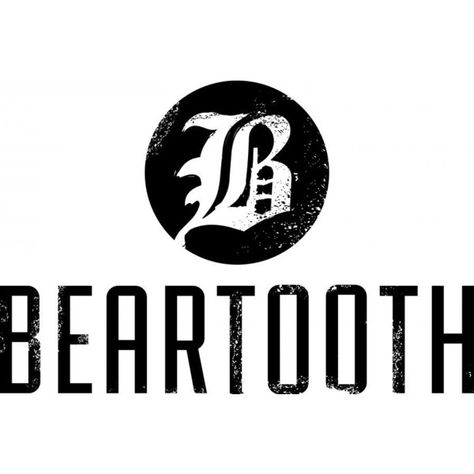 beartooth logo ❤ liked on Polyvore featuring filler.