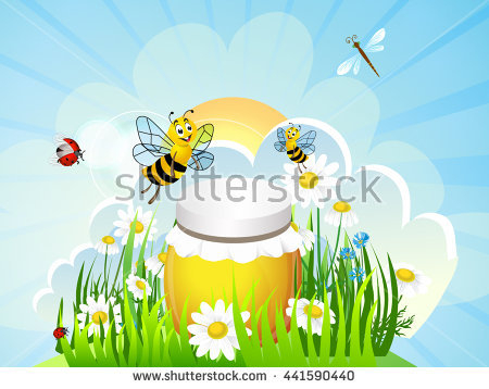 Bee Flower Stock Vectors, Images & Vector Art.