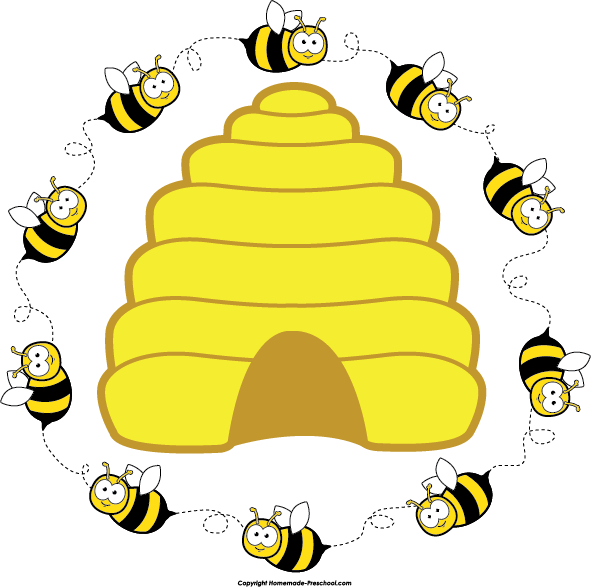 837 Beehive free clipart.