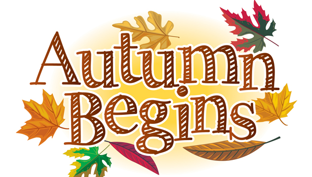 First day of fall 2016 clipart.