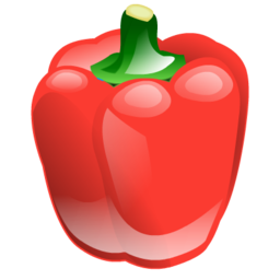 Bell pepper clipart.