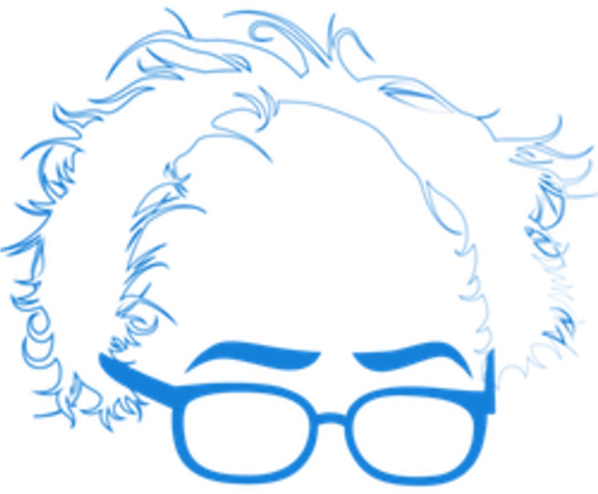 Bernie Sanders Show Clipart.