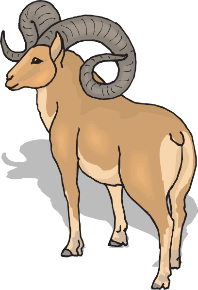 Big Horn Mountain Clipart.