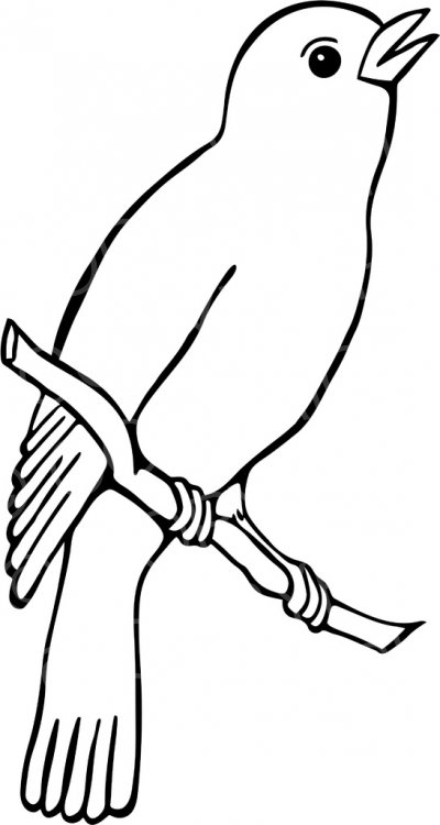 Bird clipart black and white 2 » Clipart Station.