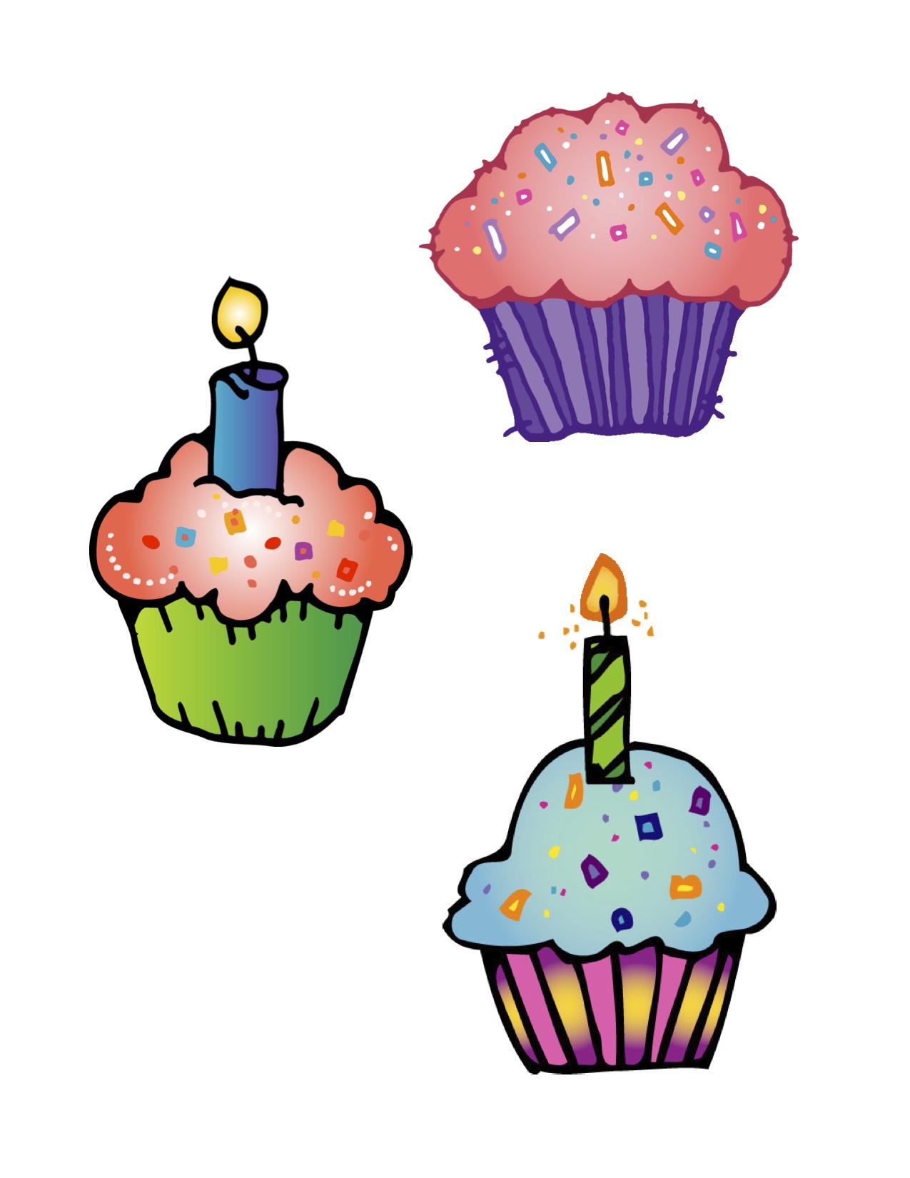 Free Birthday Cupcake Image, Download Free Clip Art, Free.