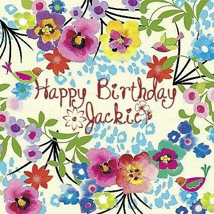 Happy birthday jackie clipart.