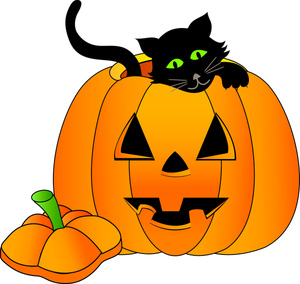 Birthday pumpkin clipart.