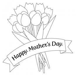 Free Mothers Day Black And White, Download Free Clip Art.