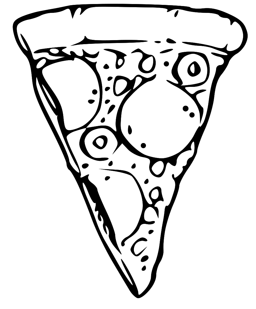 Free Pizza Black Cliparts, Download Free Clip Art, Free Clip.