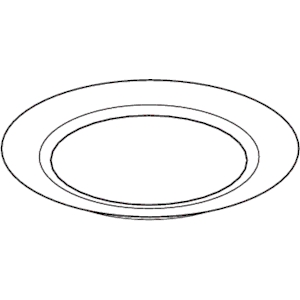 Plate Clipart Black And White 4.