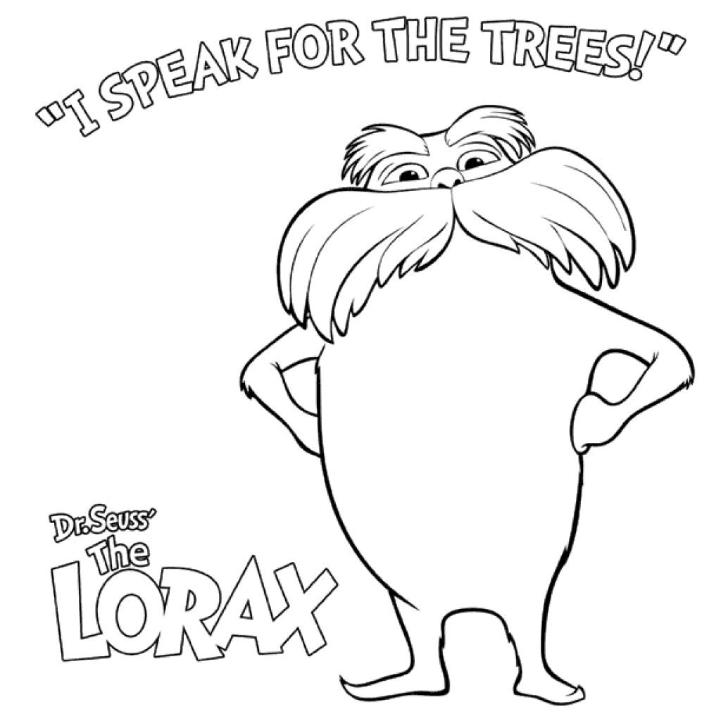 Free Lorax Clip Art Black And White, Download Free Clip Art.