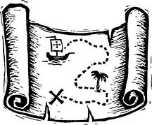 Map clipart black and white » Clipart Station.