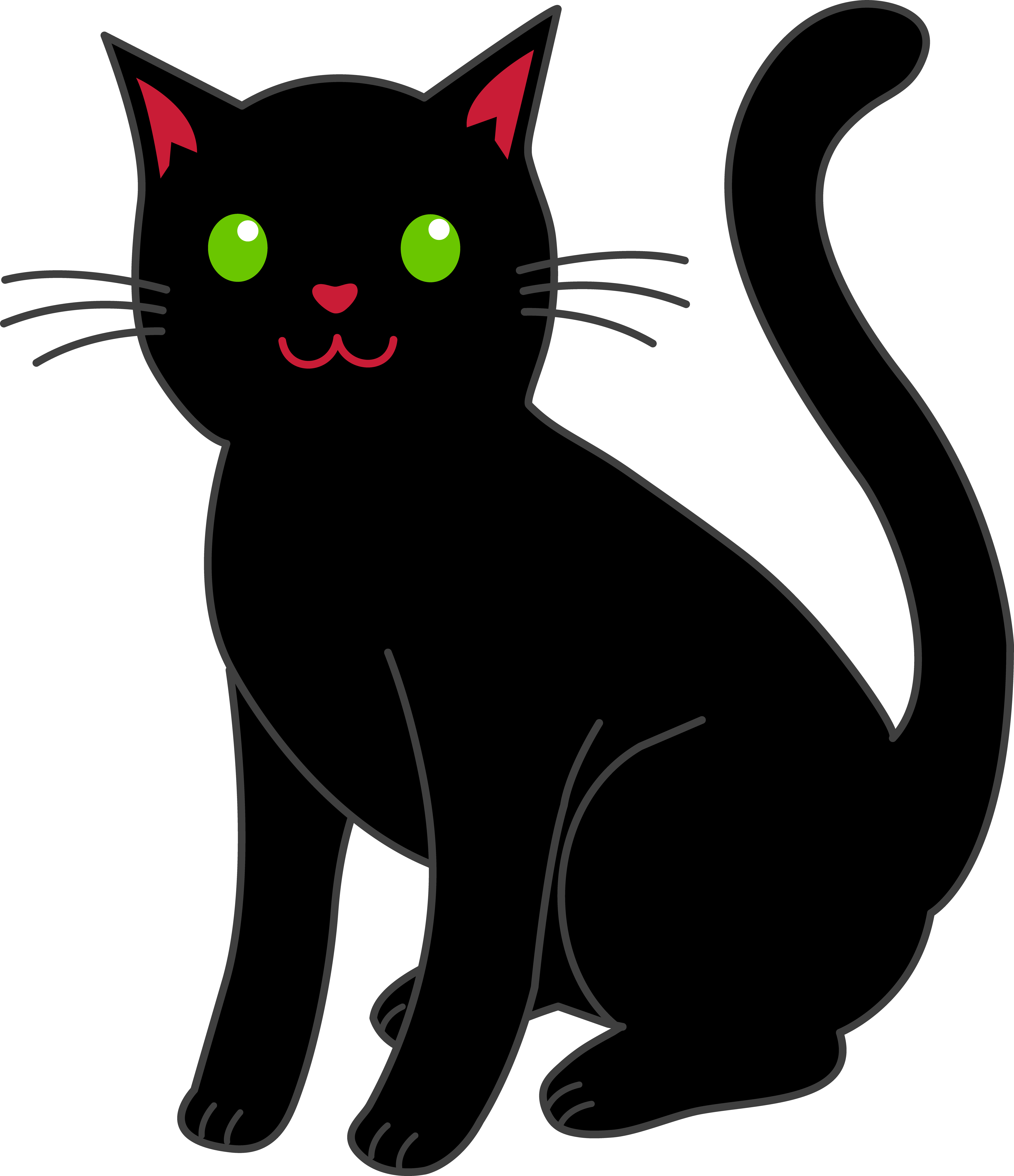 Black Cat Clip Art & Black Cat Clip Art Clip Art Images.