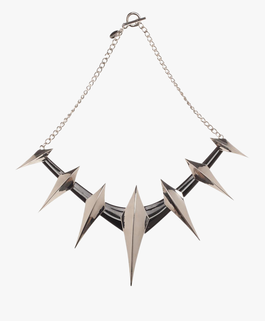 Black Panther Necklace Png.