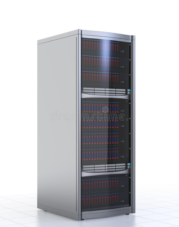 Blade Server Stock Illustrations.