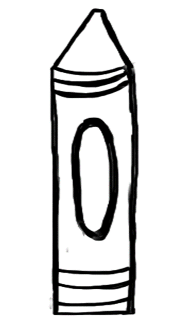 Blank Crayon Clipart.